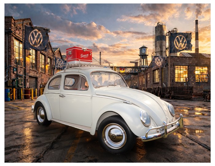 White Beetle · Finished print