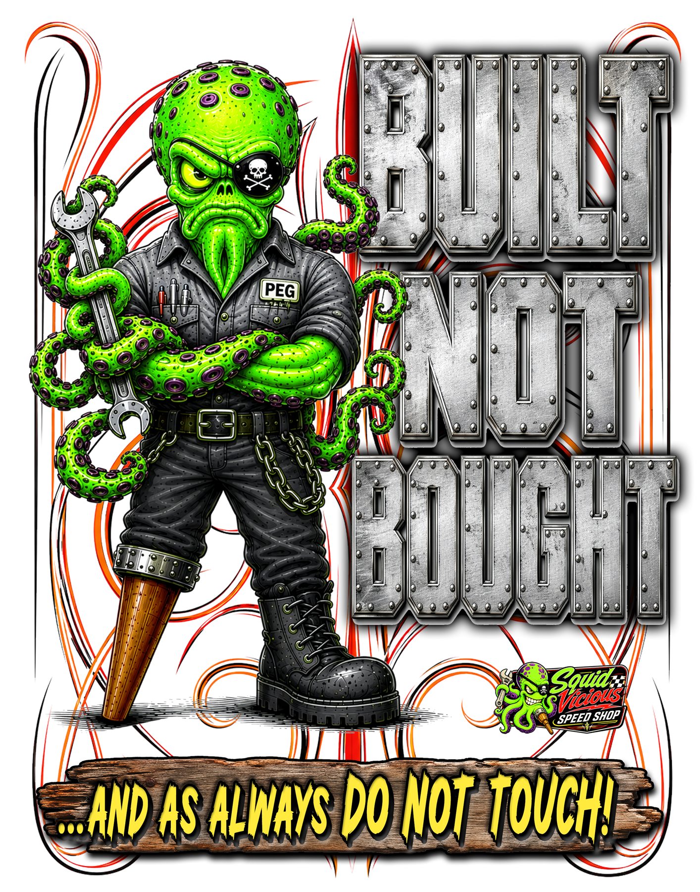 Do Not touch built
