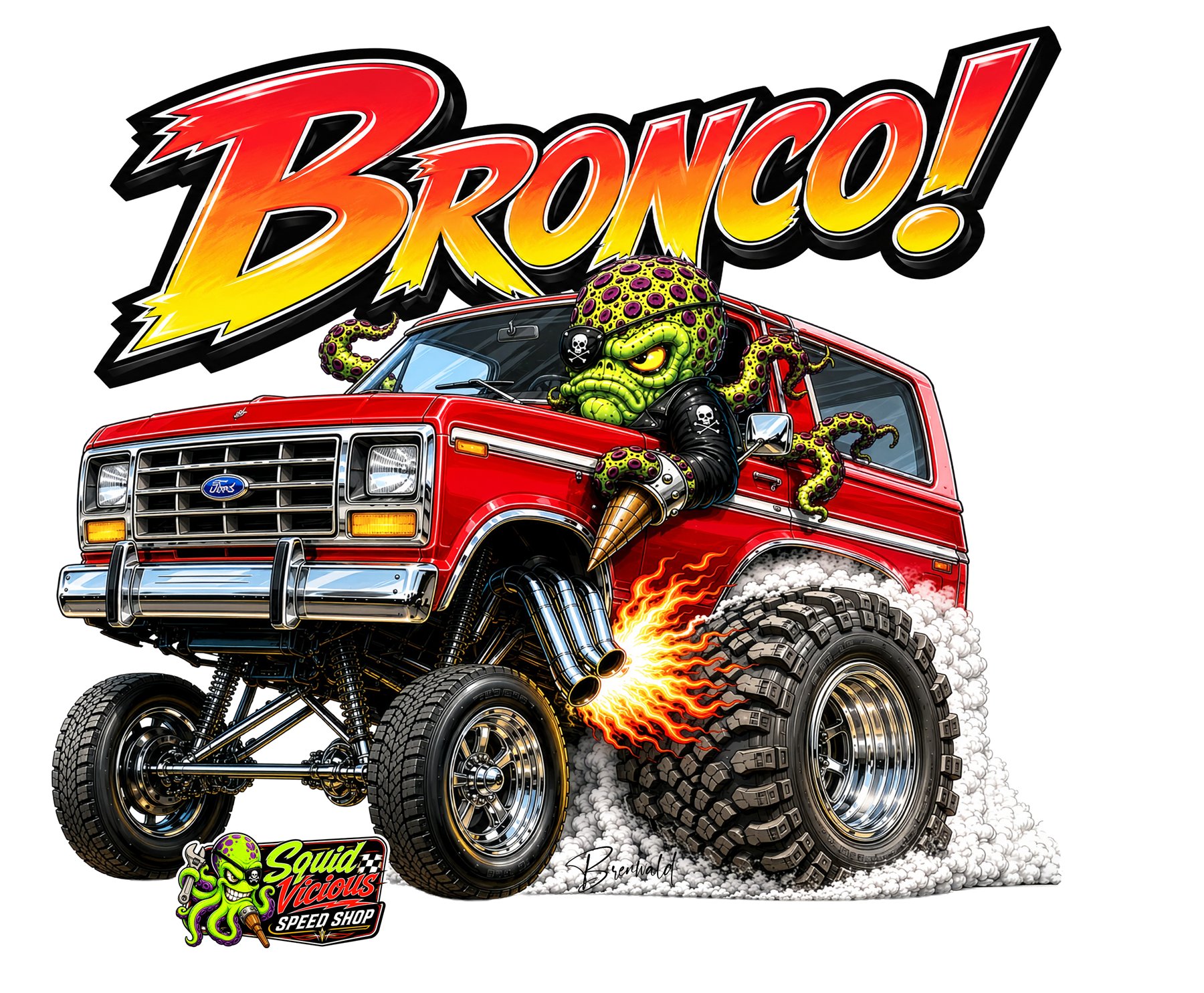 red bronco