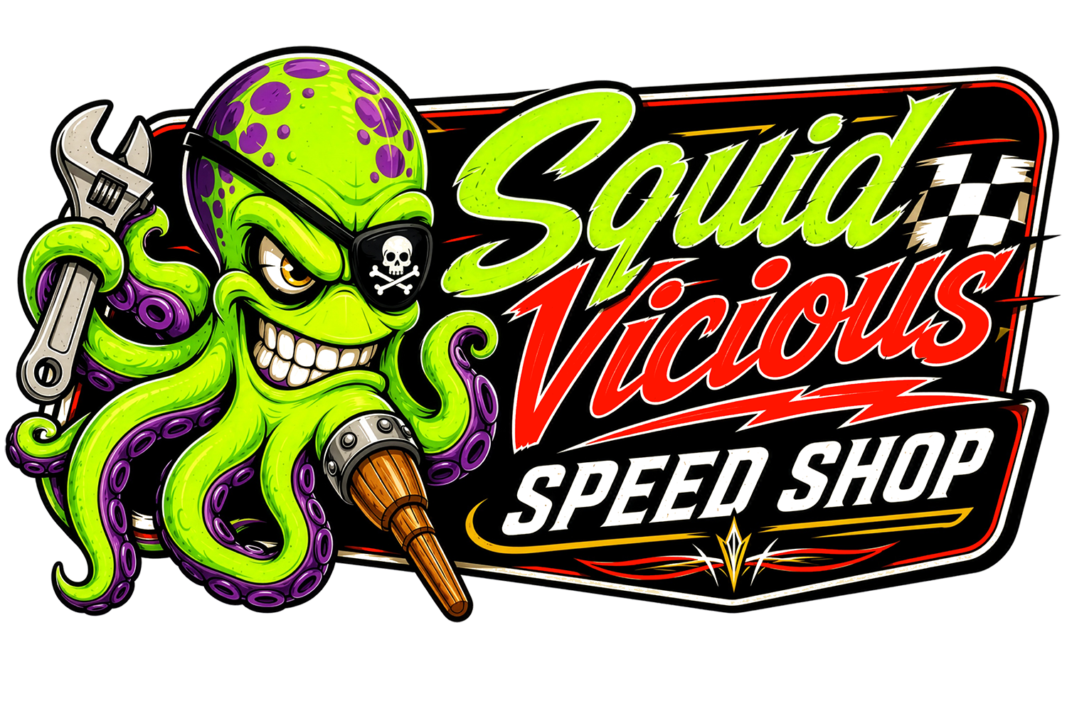 Squid Vicious Speed Shop